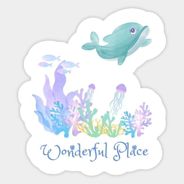 Wonderful Place Sticker by NINIMIOU